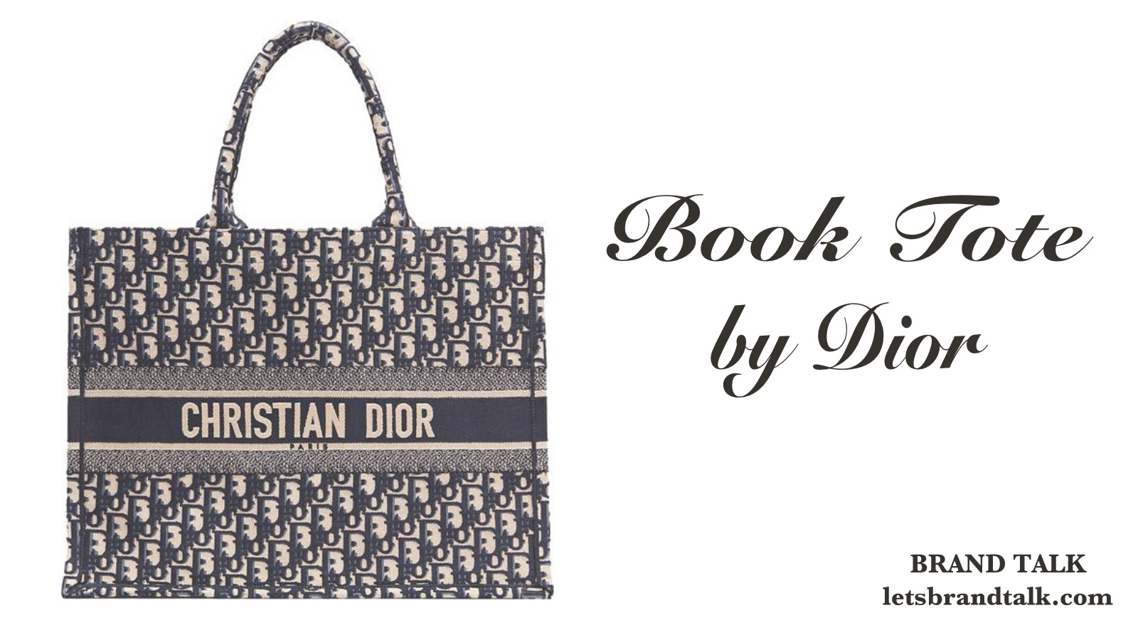 ディオール・ブックトートの定価・サイズ・使い勝手まとめ【Dior】